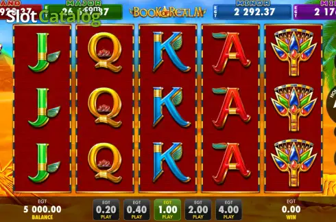 Скрин2. Book of Realm слот
