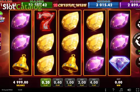 Скрин2. 10 Crystal Wish слот