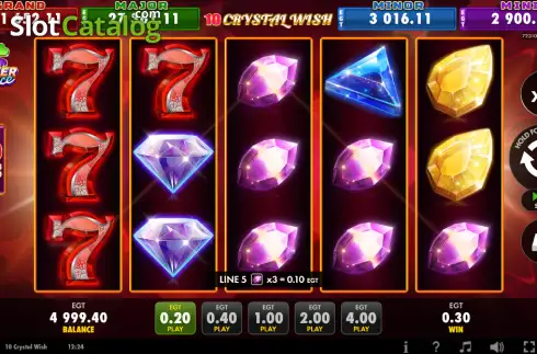 Скрин3. 10 Crystal Wish слот