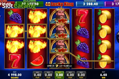 Скрин3. 40 Lucky King (EGT Digital) слот