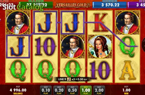 Скрин3. Versailles Gold (EGT Digital) слот