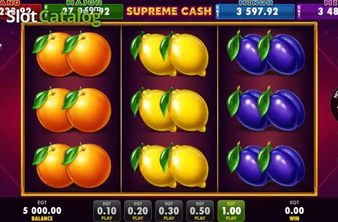 Скрин2. Supreme Cash слот