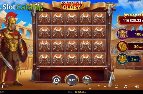 Скрин2. Colloseum of Glory слот