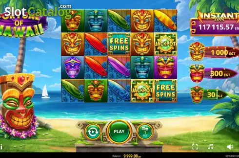 Скрин2. Fortune of Hawaii слот