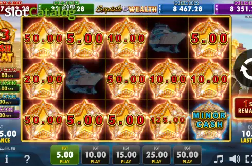 Скрин3. Exquisite Wealth Cash Heat слот
