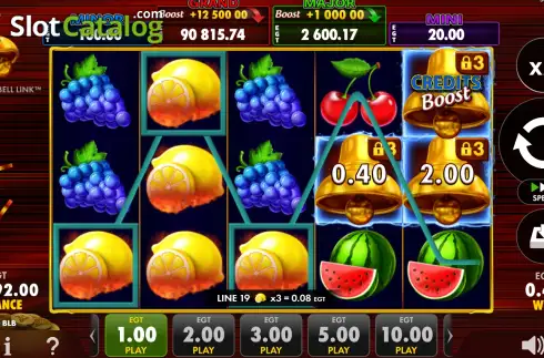 Скрин3. Super Power Bell Link Boost слот