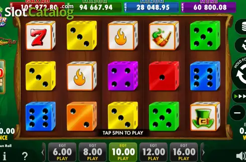 Скрин2. 20 Leprechaun Roll слот