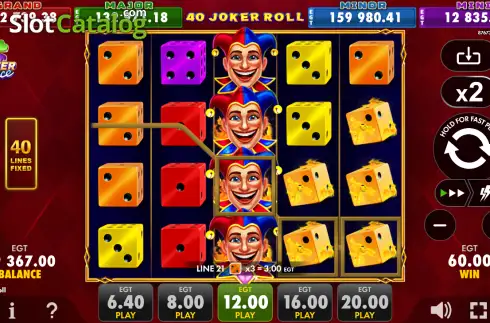 Скрин3. 40 Joker Roll слот