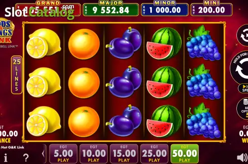 Скрин2. Crown King Hot слот