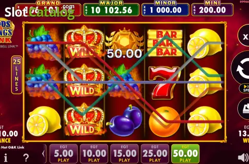 Скрин3. Crown King Hot слот