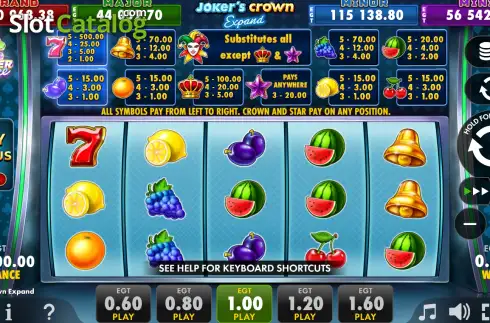Скрин3. Joker's Crown Expand слот