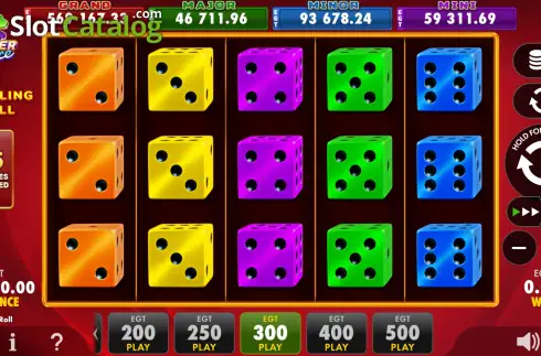 Скрин2. 5 Dazzling Roll слот