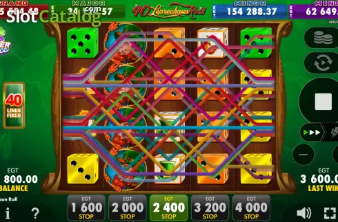 Скрин3. 40 Leprechaun Roll слот