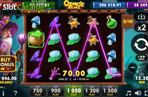 Скрин3. Ozmo's Riches слот