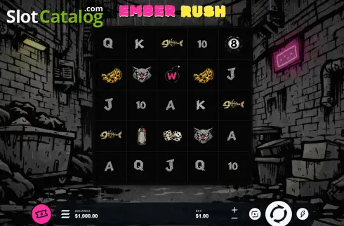 Скрин2. Ember Rush слот