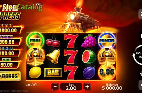 Скрин2. Fire Express: Hold and Win слот