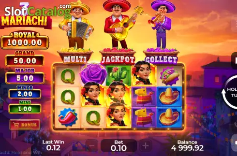 Скрин3. 3 Mariachi: Hold & Win слот