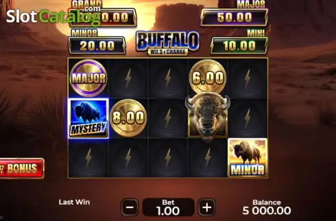 Скрин2. Buffalo: Wild Charge слот