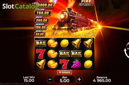 Скрин2. Fire Express 2 слот