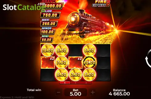 Скрин3. Fire Express 2 слот