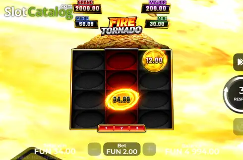 Скрин3. Fire Tornado: Hold & Win слот