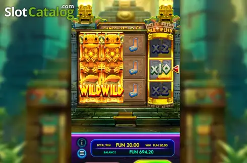 Скрин3. Aztec Riches (EpicWin) слот