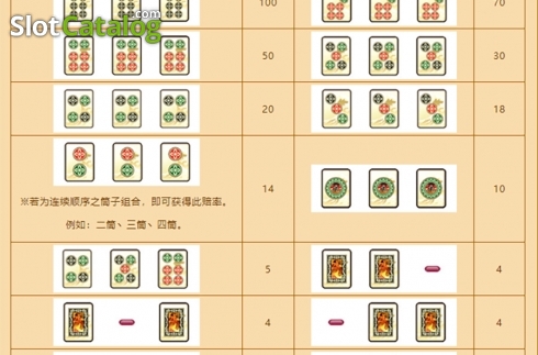 Скрин2. Slot Mahjong Ball слот