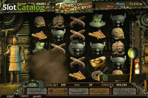 Скрин3. Tomb of Dragon Emperor слот