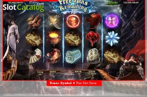 Скрин7. Legend of 7 Swords слот