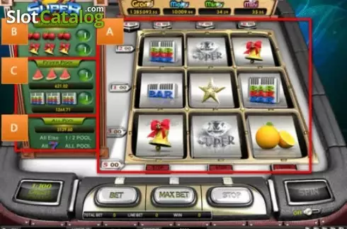 Скрин2. Super 7 (esball) слот