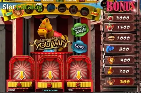 Скрин3. Circus (esball) слот