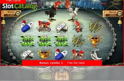 Скрин6. Cock Fighting (esball) слот