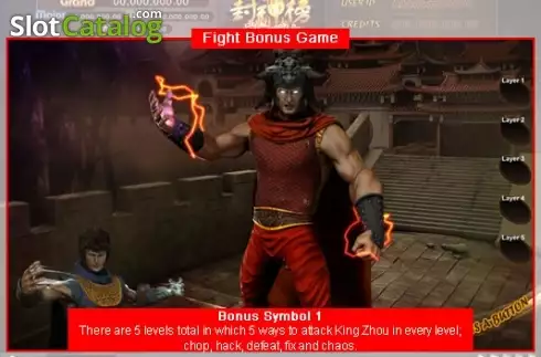 Скрин5. The Legend and the Hero слот