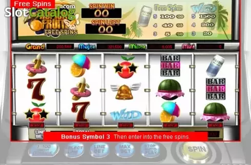 Скрин3. Tropical Fruit (esball) слот