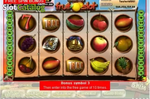 Скрин3. Fruit Paradise (esball) слот