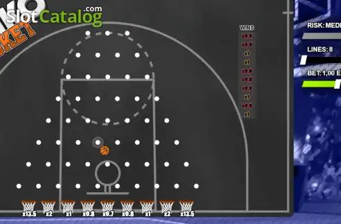Скрин3. Plinko Basket слот