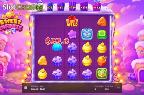 Скрин3. Sweet Infinite слот