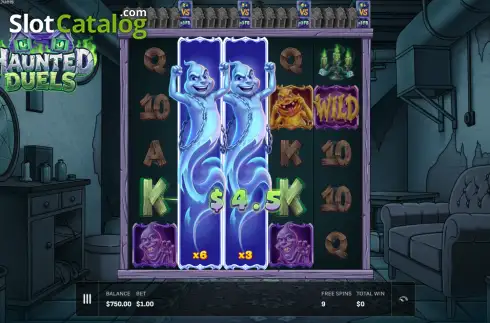 Скрин3. Haunted Duels слот