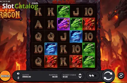 Скрин2. Evil Dragon	(Fastplay) слот