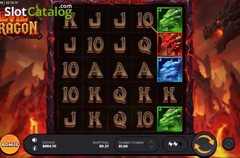 Скрин3. Evil Dragon	(Fastplay) слот
