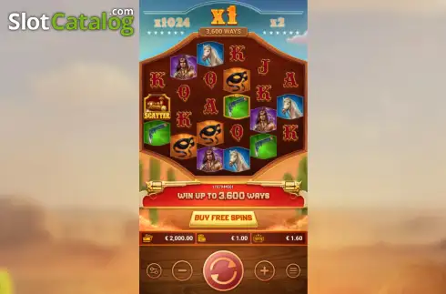 Скрин2. Ranger Showdown слот