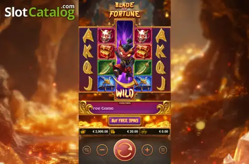 Скрин2. Blade of Fortune слот