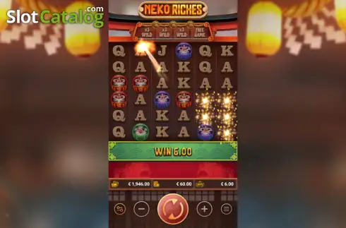 Скрин3. Neko Riches слот