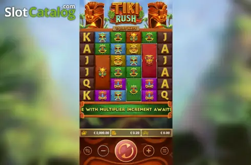 Скрин2. Tiki Rush слот