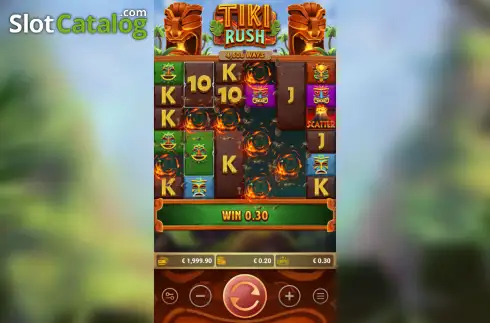 Скрин3. Tiki Rush слот