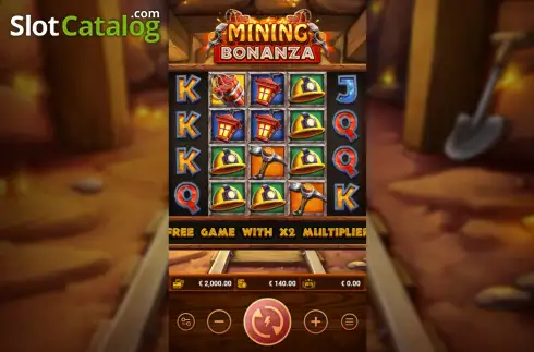 Скрин2. Mining Bonanza слот