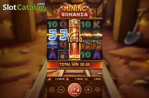 Скрин3. Mining Bonanza слот