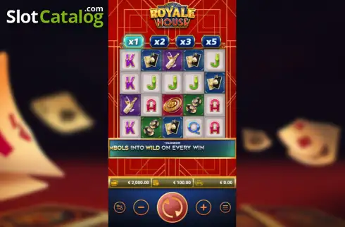 Скрин2. Royal House слот