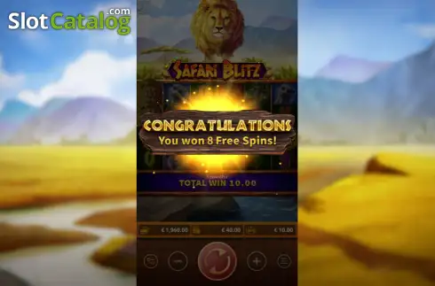 Скрин3. Safari Blitz слот