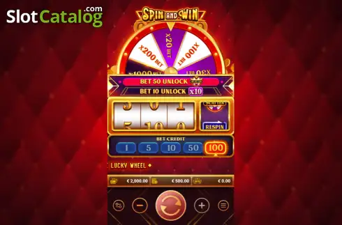 Скрин2. Spin and Win (Fastspin) слот